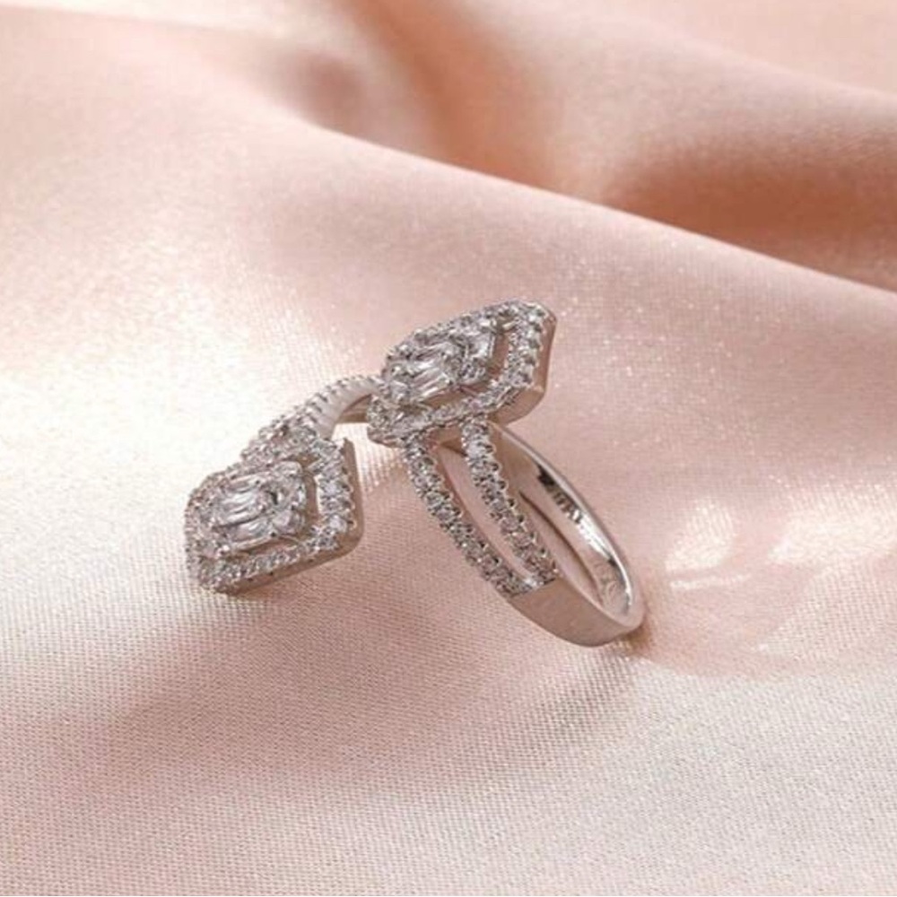 - SAPPHIRE BRIDAL WEDDING RING - Picture 13 of 15